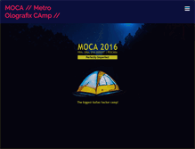 Tablet Screenshot of moca.olografix.org